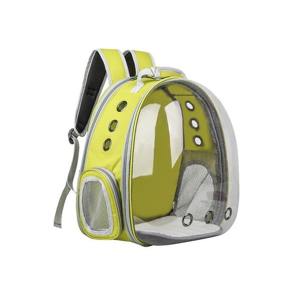 Portable Pet Cat Backpack Foldable Multi-Function Pet Dog Carrier Bag Large Space Capsule Bubble Shoulder Pet Backpack Tent Cage