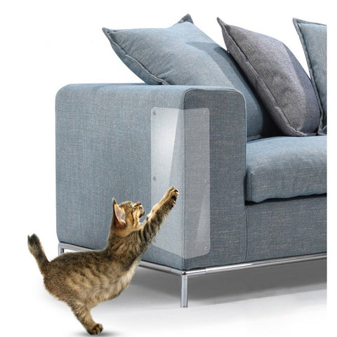 2Pcs Anti Scratch Pet Guard Cat Scratching Adhesive Corner Guard PVC Cat Scratchers Furniture Couch Protector Pet Supplies