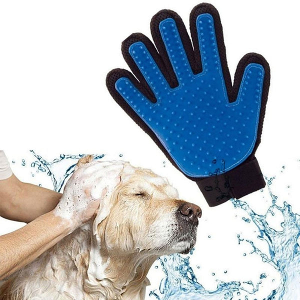 Deshedding Brush Glove For Animal Cat Supplies Pet Gloves Hair Comb Finger Glove For Cat Grooming Supplies Pet Cleaning