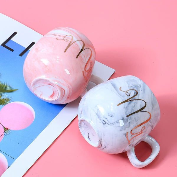 Flamingo Coffee Mugs Ceramic Mug Travel Cup Cute Cat Foot Ins 72*85mm 350ml H1215