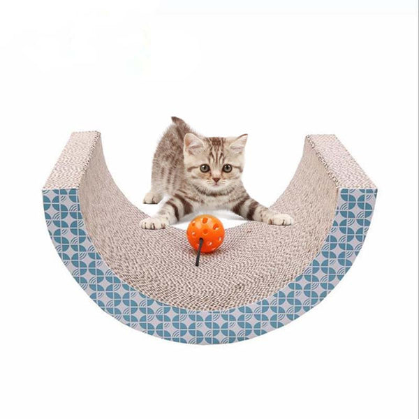 13 Shape Cats Scratcher Lounge Handmade Kitten Scratcher Scratching Post Interactive Corrugated Paper Toy For Pet Cat Training