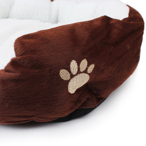 1Pcs 50*40cm Super Cute Soft Cat Bed Winter House for Cat Warm Cotton Dog Pet Products Mini Puppy Pet Dog Bed Soft Comfortable