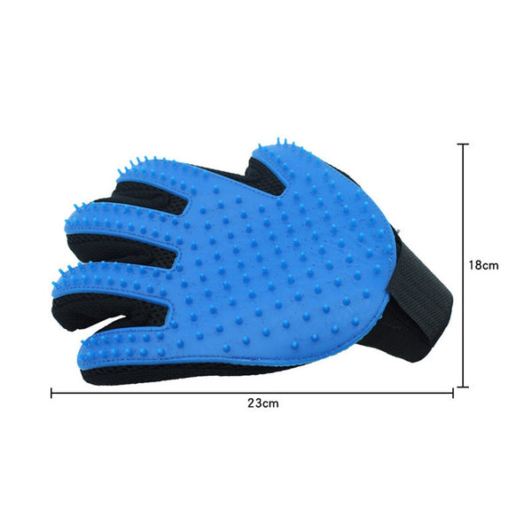 Silicone Pet Grooming Glove For Cats hair Brush Comb Cleaning Deshedding Pets Products for Cat Dog Removal Hairbrush For Animals