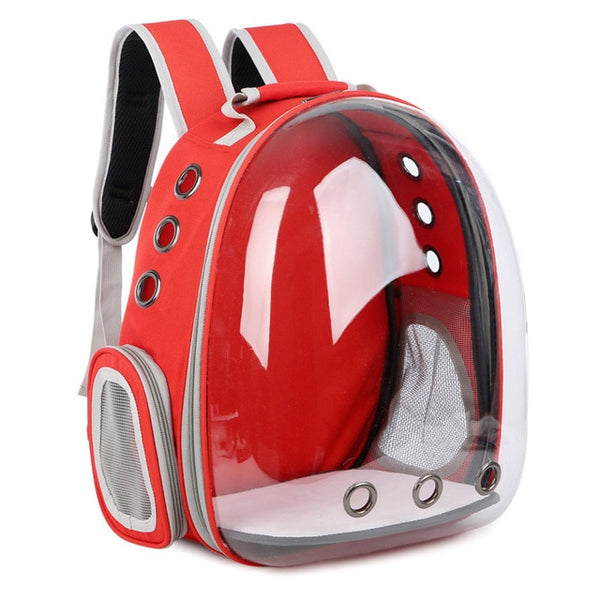 Cat-carrying CAPSULE Backpack for Kitty Puppy Chihuahua Pet Carrier Transparent Capsule Breathable Outdoor Travel Cat Bag Puppy Cave