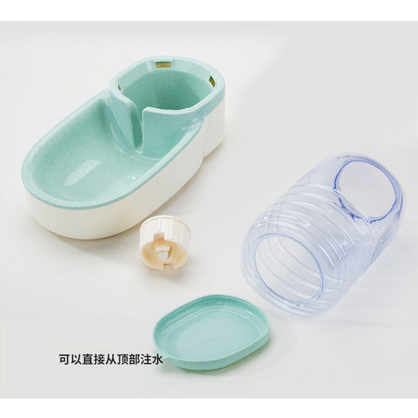 2 Pieces/set Cat Feeding Bowls for Dog Automatic Feeders Dog Water Dispenser Fountain Bottle For Cat Bowl Feeding And Drinking