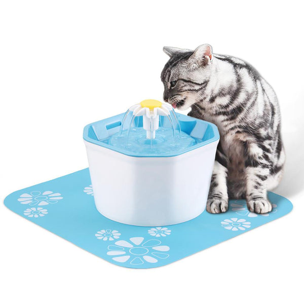 Automatic Cat Water Fountain 1.6L Electric Water Fountain Dog Cat Pet Drinker Bowl Pet Cat Drinking Fountain Dispenser USB Power