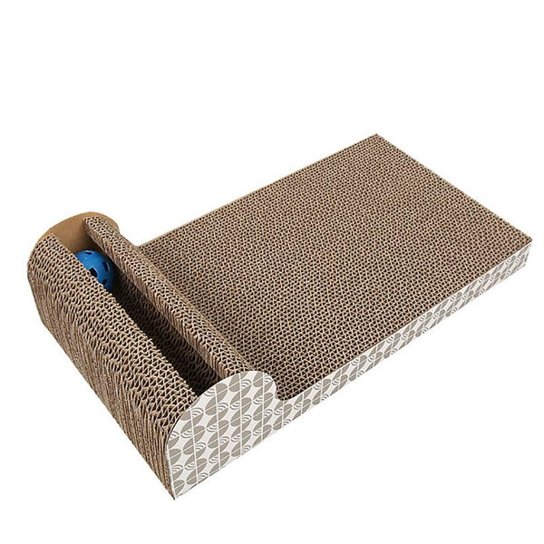 Cat Scratcher Cat Scratch Board Paper Corrugated Cat Toy Pet Claw Kitten Climbing Claw Pet Catch Toy Interactive Training Toy